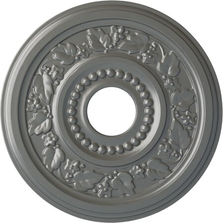 Genevieve Ceiling Medallion (Fits Canopies Up To 3 1/2), 16 1/8OD X 3 1/2ID X 7/8P